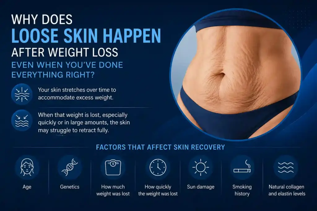 Why Does Loose Skin Happen After Weight Loss Even When You’ve Done Everything Right Burton upon Trent?
