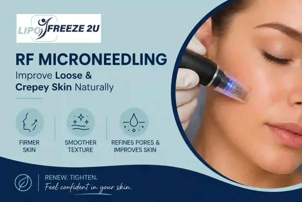Can RF Microneedling Help Improve Loose and Crepey Skin Burton upon Trent?